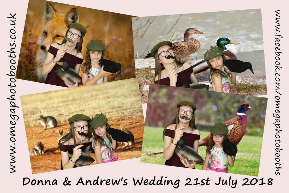 Donna & Andrew's Wedding | View more photos from the event at gallery.omegaphotobooths.co.uk/u/Omega-Photobooths/Donna-Andrews-Wedding